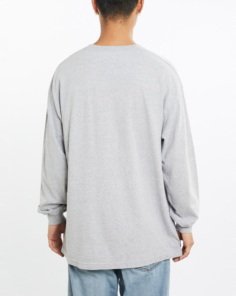 Vintage, NCAA, Crimson, Tide, vs, Buckeyes, Sugar, Bowl, Long, Sleeve, Tee, The Real Deal, size large, colour Grey, newtown, sydney, australia, thrift store, opshop, preloved, secondhand, sustainable, retro, antique, 70s, 80s, 90s, 2000s, 00s, fashion, clothing, streetwear, trendy, garment, style, boutique, store, shop, archive, sale, cheap, best, top, T-Shirts