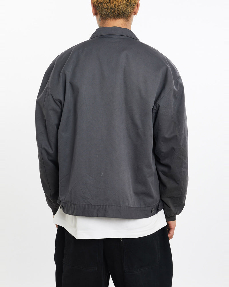 Vintage, 90s, Cadillac, Mechanic, Jacket, The Real Deal, size extra large, colour Grey, newtown, sydney, australia, thrift store, opshop, preloved, secondhand, sustainable, retro, antique, 70s, 80s, 90s, 2000s, 00s, fashion, clothing, streetwear, trendy, garment, style, boutique, store, shop, archive, sale, cheap, best, top, Jackets