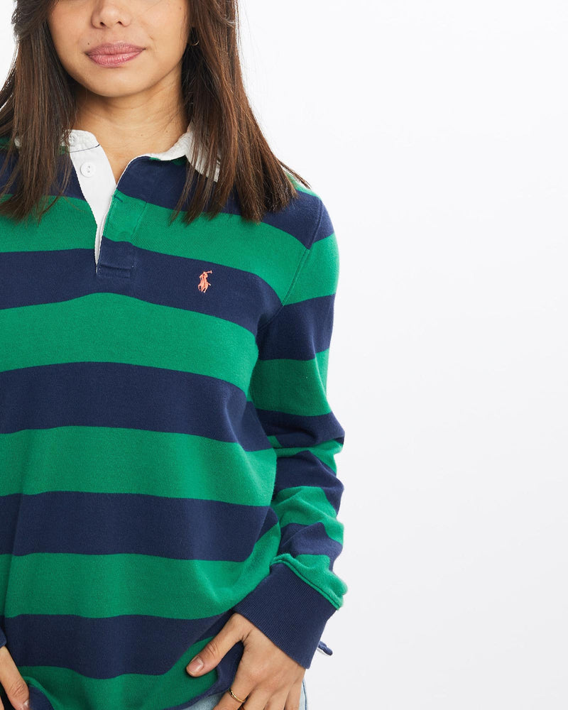 Vintage, 90s, Polo, Ralph, Lauren, Rugby, Shirt, The Real Deal, size double extra small, colour Multicolour, newtown, sydney, australia, thrift store, opshop, preloved, secondhand, sustainable, retro, antique, 70s, 80s, 90s, 2000s, 00s, fashion, clothing, streetwear, trendy, garment, style, boutique, store, shop, archive, sale, cheap, best, top, Shirts