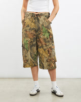 Vintage, Realtree, Camo, Cargo, Shorts, The Real Deal, size 31", colour Green, newtown, sydney, australia, thrift store, opshop, preloved, secondhand, sustainable, retro, antique, 70s, 80s, 90s, 2000s, 00s, fashion, clothing, streetwear, trendy, garment, style, boutique, store, shop, archive, sale, cheap, best, top, Shorts