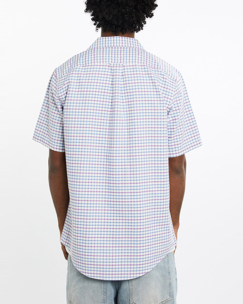 Vintage, 90s, Polo, Ralph, Lauren, Short, Sleeve, Button, Up, Shirt, The Real Deal, size large, colour Multicolour, newtown, sydney, australia, thrift store, opshop, preloved, secondhand, sustainable, retro, antique, 70s, 80s, 90s, 2000s, 00s, fashion, clothing, streetwear, trendy, garment, style, boutique, store, shop, archive, sale, cheap, best, top, Shirts