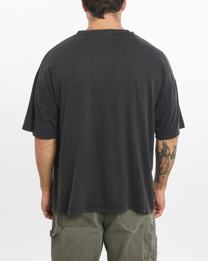 Vintage, 90s, Lion, Wildlife, Tee, The Real Deal, size large, colour Black, newtown, sydney, australia, thrift store, opshop, preloved, secondhand, sustainable, retro, antique, 70s, 80s, 90s, 2000s, 00s, fashion, clothing, streetwear, trendy, garment, style, boutique, store, shop, archive, sale, cheap, best, top, T-Shirts