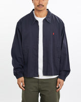 Vintage, 90s, Polo, Ralph, Lauren, Harrington, Jacket, The Real Deal, size large, colour Navy, newtown, sydney, australia, thrift store, opshop, preloved, secondhand, sustainable, retro, antique, 70s, 80s, 90s, 2000s, 00s, fashion, clothing, streetwear, trendy, garment, style, boutique, store, shop, archive, sale, cheap, best, top, Jackets