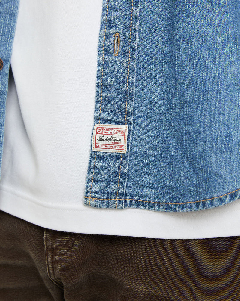 Vintage Levi's Denim Button Up Shirt <br>M , The Real Deal , newtown, sydney, australia, thrift store, opshop, preloved, secondhand, sustainable, retro, antique, 70s, 80s, 90s, 2000s, 00s, fashion, clothing, streetwear, trendy, garment, style, boutique, store, shop, archive, sale, cheap, best, top