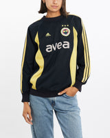 Vintage, Adidas, Fenerbahçe, Soccer, Sweatshirt, The Real Deal, size small, colour Multicolour, newtown, sydney, australia, thrift store, opshop, preloved, secondhand, sustainable, retro, antique, 70s, 80s, 90s, 2000s, 00s, fashion, clothing, streetwear, trendy, garment, style, boutique, store, shop, archive, sale, cheap, best, top, Sweats and hoodies