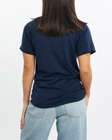 Vintage, 80s, Blank, Russell, Athletic, Tee, The Real Deal, size double extra small, colour Navy, newtown, sydney, australia, thrift store, opshop, preloved, secondhand, sustainable, retro, antique, 70s, 80s, 90s, 2000s, 00s, fashion, clothing, streetwear, trendy, garment, style, boutique, store, shop, archive, sale, cheap, best, top, T-Shirts