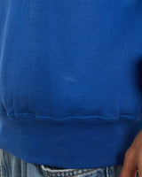 Vintage, 90s, Nike, Sweatshirt, The Real Deal, size large, colour Blue, newtown, sydney, australia, thrift store, opshop, preloved, secondhand, sustainable, retro, antique, 70s, 80s, 90s, 2000s, 00s, fashion, clothing, streetwear, trendy, garment, style, boutique, store, shop, archive, sale, cheap, best, top, Sweats and hoodies