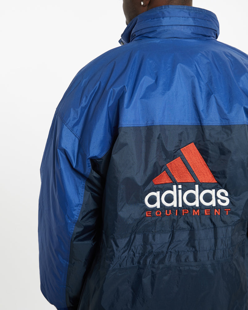 Vintage 90s Adidas Equipment Puffer Jacket <br>L , The Real Deal , newtown, sydney, australia, thrift store, opshop, preloved, secondhand, sustainable, retro, antique, 70s, 80s, 90s, 2000s, 00s, fashion, clothing, streetwear, trendy, garment, style, boutique, store, shop, archive, sale, cheap, best, top