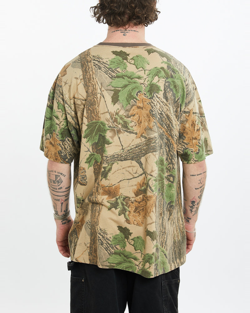 Vintage Realtree Camo Tee <br>L , The Real Deal , newtown, sydney, australia, thrift store, opshop, preloved, secondhand, sustainable, retro, antique, 70s, 80s, 90s, 2000s, 00s, fashion, clothing, streetwear, trendy, garment, style, boutique, store, shop, archive, sale, cheap, best, top