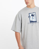 Vintage, 90s, Adidas, Basketball, Tee, The Real Deal, size double extra large, colour Grey, newtown, sydney, australia, thrift store, opshop, preloved, secondhand, sustainable, retro, antique, 70s, 80s, 90s, 2000s, 00s, fashion, clothing, streetwear, trendy, garment, style, boutique, store, shop, archive, sale, cheap, best, top, T-Shirts