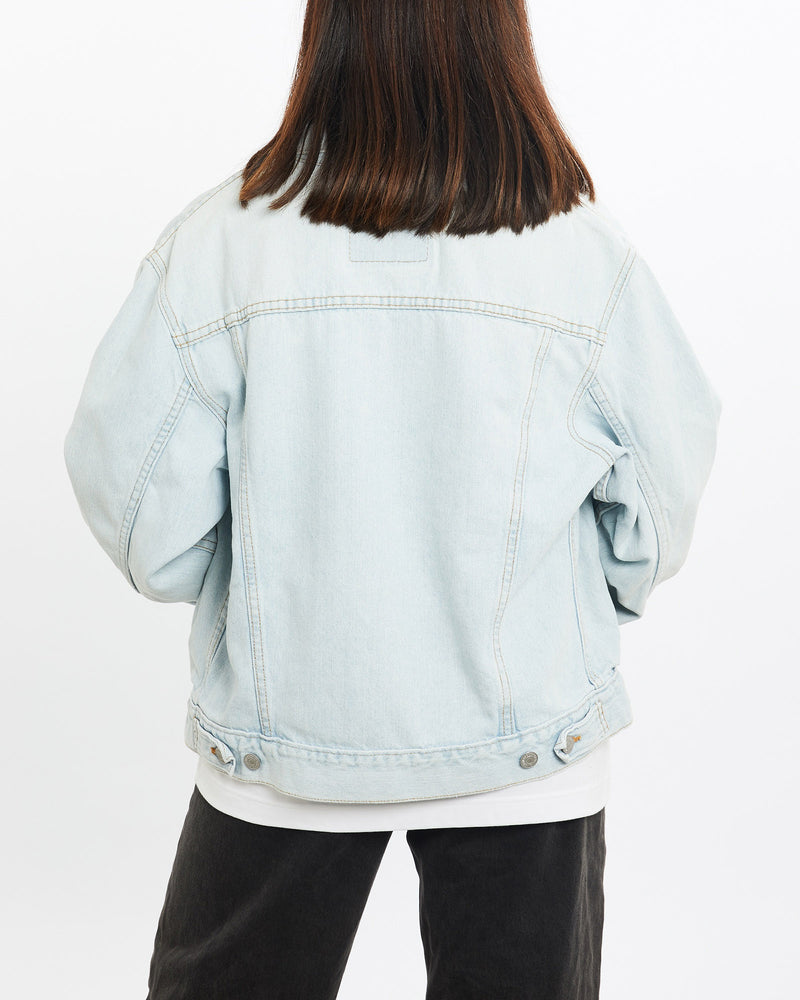 Vintage, Levi's, Denim, Jacket, The Real Deal, size extra small, colour Black, newtown, sydney, australia, thrift store, opshop, preloved, secondhand, sustainable, retro, antique, 70s, 80s, 90s, 2000s, 00s, fashion, clothing, streetwear, trendy, garment, style, boutique, store, shop, archive, sale, cheap, best, top, Jackets