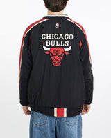 Vintage, 90s, Starter, NBA, Chicago, Bulls, Jacket, The Real Deal, size extra large, colour Multicolour, newtown, sydney, australia, thrift store, opshop, preloved, secondhand, sustainable, retro, antique, 70s, 80s, 90s, 2000s, 00s, fashion, clothing, streetwear, trendy, garment, style, boutique, store, shop, archive, sale, cheap, best, top, Jackets