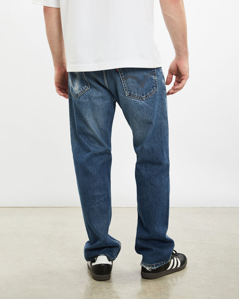 Vintage Levi's 505 Denim Jeans <br>34" , The Real Deal , newtown, sydney, australia, thrift store, opshop, preloved, secondhand, sustainable, retro, antique, 70s, 80s, 90s, 2000s, 00s, fashion, clothing, streetwear, trendy, garment, style, boutique, store, shop, archive, sale, cheap, best, top