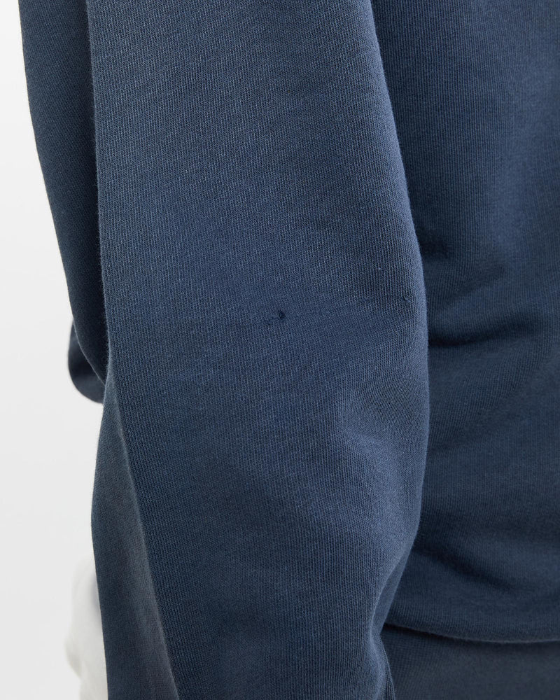 Vintage, Nike, Athletic, Sweatshirt, The Real Deal, size double extra small, colour Navy, newtown, sydney, australia, thrift store, opshop, preloved, secondhand, sustainable, retro, antique, 70s, 80s, 90s, 2000s, 00s, fashion, clothing, streetwear, trendy, garment, style, boutique, store, shop, archive, sale, cheap, best, top, Sweats and hoodies