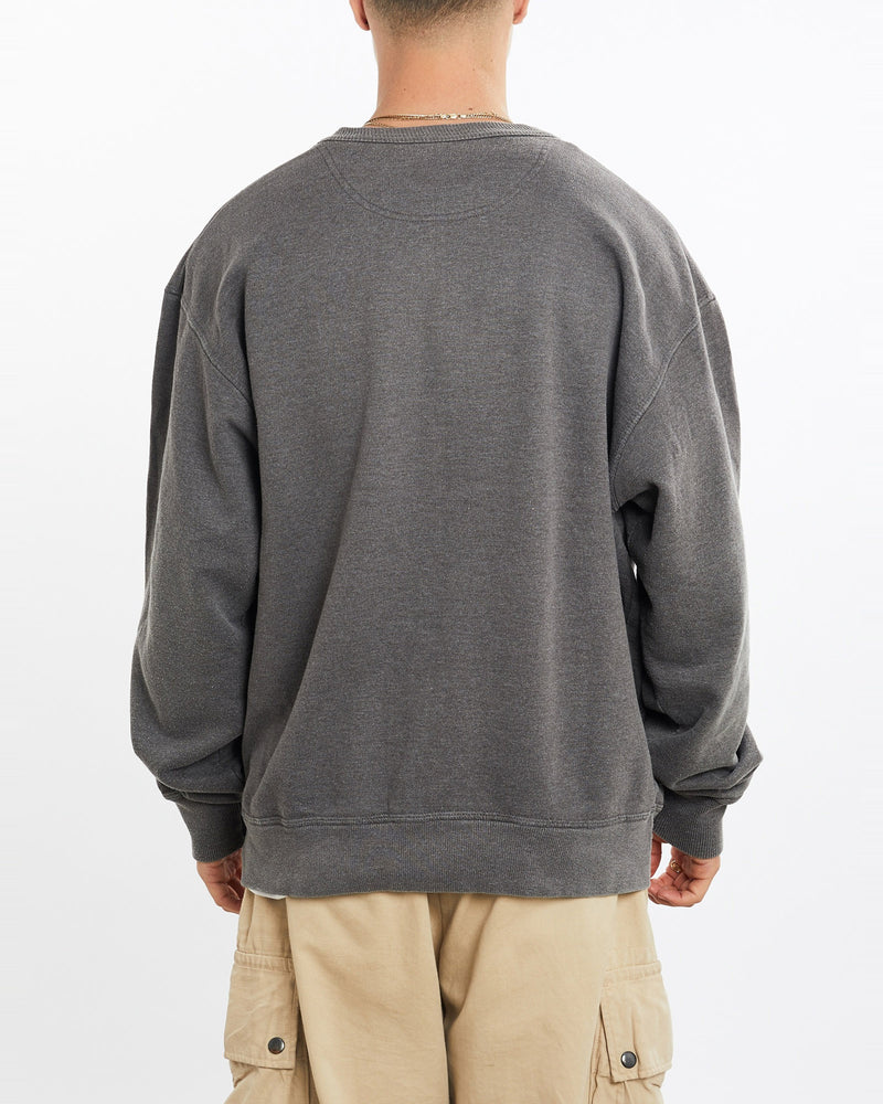 Vintage, Champion, Sweatshirt, The Real Deal, size large, colour Grey, newtown, sydney, australia, thrift store, opshop, preloved, secondhand, sustainable, retro, antique, 70s, 80s, 90s, 2000s, 00s, fashion, clothing, streetwear, trendy, garment, style, boutique, store, shop, archive, sale, cheap, best, top, Sweats and hoodies