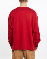 Vintage, Mickey, Mouse, Disneyland, Sweatshirt, The Real Deal, size extra large, colour Red, newtown, sydney, australia, thrift store, opshop, preloved, secondhand, sustainable, retro, antique, 70s, 80s, 90s, 2000s, 00s, fashion, clothing, streetwear, trendy, garment, style, boutique, store, shop, archive, sale, cheap, best, top, Sweats and hoodies