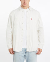 Vintage, Levi's, Button, Up, Shirt, The Real Deal, size double extra large, colour White, newtown, sydney, australia, thrift store, opshop, preloved, secondhand, sustainable, retro, antique, 70s, 80s, 90s, 2000s, 00s, fashion, clothing, streetwear, trendy, garment, style, boutique, store, shop, archive, sale, cheap, best, top, Shirts