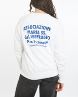 Vintage Madonna Dell'Arco Sweatshirt <br>M , The Real Deal , newtown, sydney, australia, thrift store, opshop, preloved, secondhand, sustainable, retro, antique, 70s, 80s, 90s, 2000s, 00s, fashion, clothing, streetwear, trendy, garment, style, boutique, store, shop, archive, sale, cheap, best, top