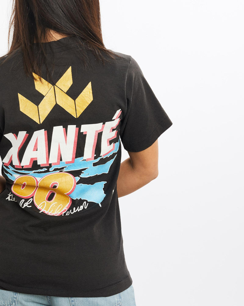 Vintage, 90s, Gerald, Wilkerson, Racing, Tee, The Real Deal, size double extra small, colour Black, newtown, sydney, australia, thrift store, opshop, preloved, secondhand, sustainable, retro, antique, 70s, 80s, 90s, 2000s, 00s, fashion, clothing, streetwear, trendy, garment, style, boutique, store, shop, archive, sale, cheap, best, top, T-Shirts