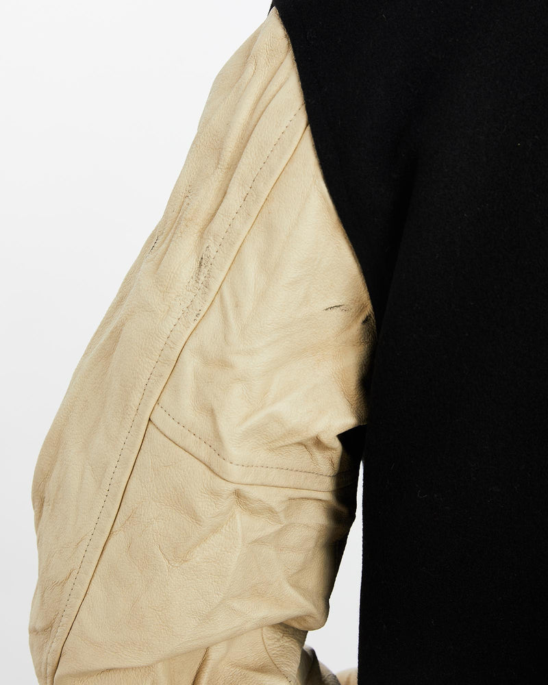 Vintage, 90s, Varsity, Jacket, The Real Deal, size large, colour Black, newtown, sydney, australia, thrift store, opshop, preloved, secondhand, sustainable, retro, antique, 70s, 80s, 90s, 2000s, 00s, fashion, clothing, streetwear, trendy, garment, style, boutique, store, shop, archive, sale, cheap, best, top, Jackets