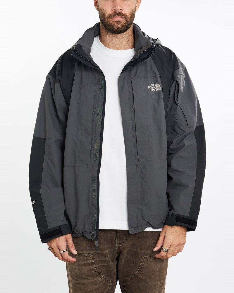 Vintage, 90s, The, North, Face, Gore-Tex, Jacket, The Real Deal, size extra large, colour Grey, newtown, sydney, australia, thrift store, opshop, preloved, secondhand, sustainable, retro, antique, 70s, 80s, 90s, 2000s, 00s, fashion, clothing, streetwear, trendy, garment, style, boutique, store, shop, archive, sale, cheap, best, top, Jackets
