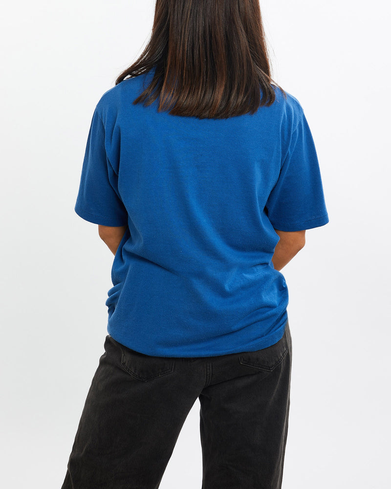 Vintage, 80s, Camp, Fire, Tee, The Real Deal, size extra small, colour Navy, newtown, sydney, australia, thrift store, opshop, preloved, secondhand, sustainable, retro, antique, 70s, 80s, 90s, 2000s, 00s, fashion, clothing, streetwear, trendy, garment, style, boutique, store, shop, archive, sale, cheap, best, top, T-Shirts