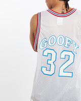 Vintage, 90s, Disney, Goofy, Jersey, The Real Deal, size large, colour White, newtown, sydney, australia, thrift store, opshop, preloved, secondhand, sustainable, retro, antique, 70s, 80s, 90s, 2000s, 00s, fashion, clothing, streetwear, trendy, garment, style, boutique, store, shop, archive, sale, cheap, best, top, T-Shirts