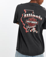 Vintage, 90s, Harley, Davidson, Tee, The Real Deal, size large, colour Black, newtown, sydney, australia, thrift store, opshop, preloved, secondhand, sustainable, retro, antique, 70s, 80s, 90s, 2000s, 00s, fashion, clothing, streetwear, trendy, garment, style, boutique, store, shop, archive, sale, cheap, best, top, T-Shirts