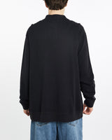 Vintage, 90s, Polo, Ralph, Lauren, Quarter, Zip, Sweater, The Real Deal, size extra large, colour Black, newtown, sydney, australia, thrift store, opshop, preloved, secondhand, sustainable, retro, antique, 70s, 80s, 90s, 2000s, 00s, fashion, clothing, streetwear, trendy, garment, style, boutique, store, shop, archive, sale, cheap, best, top, Sweats and hoodies