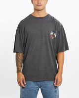 Vintage, Harley, Davidson, Tee, The Real Deal, size extra large, colour Grey, newtown, sydney, australia, thrift store, opshop, preloved, secondhand, sustainable, retro, antique, 70s, 80s, 90s, 2000s, 00s, fashion, clothing, streetwear, trendy, garment, style, boutique, store, shop, archive, sale, cheap, best, top, T-Shirts