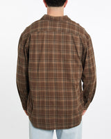 Vintage, 90s, Polo, Ralph, Lauren, Flannelette, Button, Up, Shirt, The Real Deal, size double extra large, colour Brown, newtown, sydney, australia, thrift store, opshop, preloved, secondhand, sustainable, retro, antique, 70s, 80s, 90s, 2000s, 00s, fashion, clothing, streetwear, trendy, garment, style, boutique, store, shop, archive, sale, cheap, best, top, Shirts