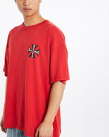 Vintage, 90s, Key, West, Choppers, Tee, The Real Deal, size extra large, colour Red, newtown, sydney, australia, thrift store, opshop, preloved, secondhand, sustainable, retro, antique, 70s, 80s, 90s, 2000s, 00s, fashion, clothing, streetwear, trendy, garment, style, boutique, store, shop, archive, sale, cheap, best, top, T-Shirts