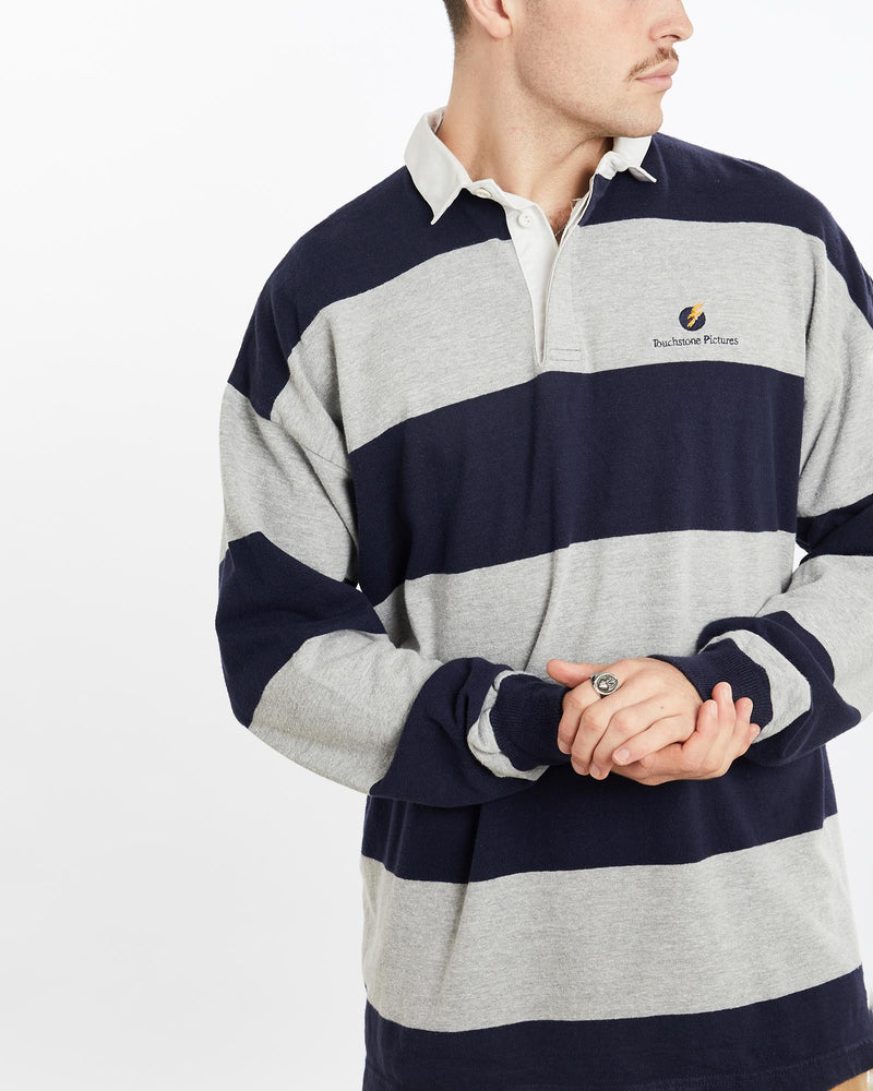 Vintage, 90s, L.L., Bean, Touchstone, Pictures, Rugby, Shirt, The Real Deal, size extra large, colour Multicolour, newtown, sydney, australia, thrift store, opshop, preloved, secondhand, sustainable, retro, antique, 70s, 80s, 90s, 2000s, 00s, fashion, clothing, streetwear, trendy, garment, style, boutique, store, shop, archive, sale, cheap, best, top, Shirts