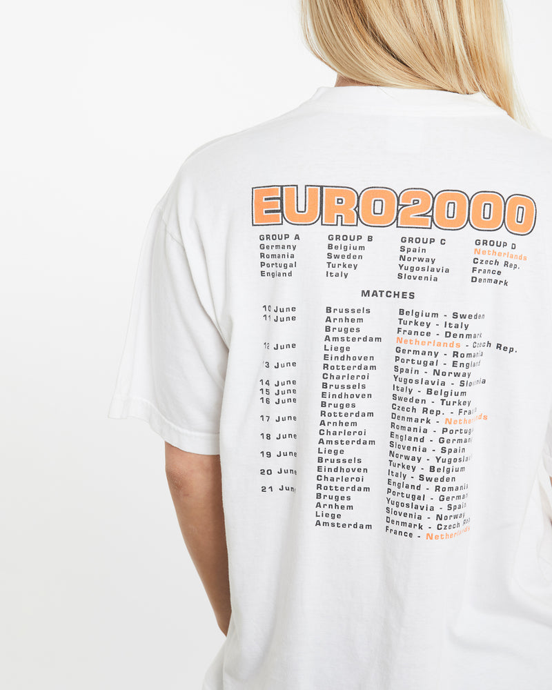 Vintage 90s Belgie Holland Soccer Tee <br>M , The Real Deal , newtown, sydney, australia, thrift store, opshop, preloved, secondhand, sustainable, retro, antique, 70s, 80s, 90s, 2000s, 00s, fashion, clothing, streetwear, trendy, garment, style, boutique, store, shop, archive, sale, cheap, best, top