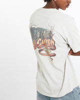 Vintage, Harley, Davidson, Tee, The Real Deal, size large, colour Grey, newtown, sydney, australia, thrift store, opshop, preloved, secondhand, sustainable, retro, antique, 70s, 80s, 90s, 2000s, 00s, fashion, clothing, streetwear, trendy, garment, style, boutique, store, shop, archive, sale, cheap, best, top, T-Shirts