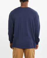 Vintage 90s Adidas Long Sleeve Tee <br>XL , The Real Deal , newtown, sydney, australia, thrift store, opshop, preloved, secondhand, sustainable, retro, antique, 70s, 80s, 90s, 2000s, 00s, fashion, clothing, streetwear, trendy, garment, style, boutique, store, shop, archive, sale, cheap, best, top