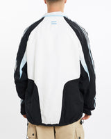 Vintage, Adidas, Argentina, Football, Track, Jacket, The Real Deal, size large, colour White, newtown, sydney, australia, thrift store, opshop, preloved, secondhand, sustainable, retro, antique, 70s, 80s, 90s, 2000s, 00s, fashion, clothing, streetwear, trendy, garment, style, boutique, store, shop, archive, sale, cheap, best, top, Jackets