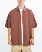 Vintage, 90s, Polo, Ralph, Lauren, Short, Sleeve, Button, Up, Shirt, The Real Deal, size extra large, colour Orange, newtown, sydney, australia, thrift store, opshop, preloved, secondhand, sustainable, retro, antique, 70s, 80s, 90s, 2000s, 00s, fashion, clothing, streetwear, trendy, garment, style, boutique, store, shop, archive, sale, cheap, best, top, Shirts