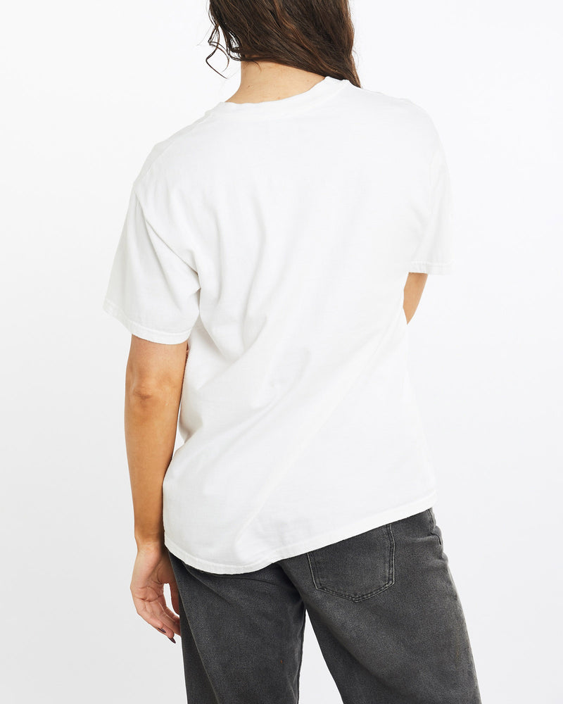 Vintage, NCAA, Ohio, State, Buckeyes, Tee, The Real Deal, size medium, colour White, newtown, sydney, australia, thrift store, opshop, preloved, secondhand, sustainable, retro, antique, 70s, 80s, 90s, 2000s, 00s, fashion, clothing, streetwear, trendy, garment, style, boutique, store, shop, archive, sale, cheap, best, top, T-Shirts