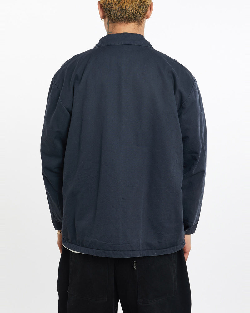 Vintage, NASCAR, Racing, Mechanic, Jacket, The Real Deal, size extra large, colour Navy, newtown, sydney, australia, thrift store, opshop, preloved, secondhand, sustainable, retro, antique, 70s, 80s, 90s, 2000s, 00s, fashion, clothing, streetwear, trendy, garment, style, boutique, store, shop, archive, sale, cheap, best, top, Jackets