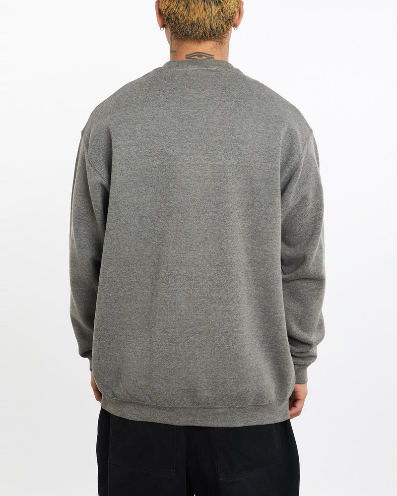 Vintage, 90s, Nike, Sweatshirt, The Real Deal, size extra large, colour Grey, newtown, sydney, australia, thrift store, opshop, preloved, secondhand, sustainable, retro, antique, 70s, 80s, 90s, 2000s, 00s, fashion, clothing, streetwear, trendy, garment, style, boutique, store, shop, archive, sale, cheap, best, top, Sweats and hoodies