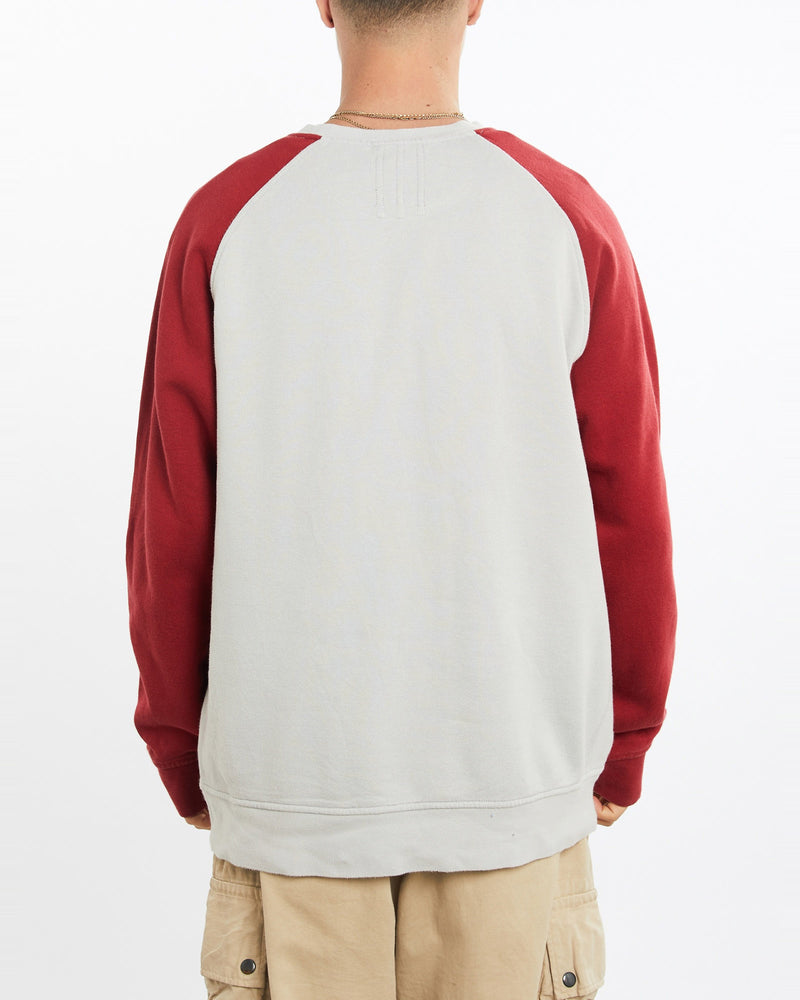 Vintage, Adidas, Sweatshirt, The Real Deal, size large, colour Grey, newtown, sydney, australia, thrift store, opshop, preloved, secondhand, sustainable, retro, antique, 70s, 80s, 90s, 2000s, 00s, fashion, clothing, streetwear, trendy, garment, style, boutique, store, shop, archive, sale, cheap, best, top, Sweats and hoodies