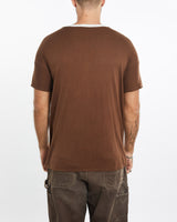 Vintage, 80s, Garfield, Cartoon, Tee, The Real Deal, size large, colour Brown, newtown, sydney, australia, thrift store, opshop, preloved, secondhand, sustainable, retro, antique, 70s, 80s, 90s, 2000s, 00s, fashion, clothing, streetwear, trendy, garment, style, boutique, store, shop, archive, sale, cheap, best, top, T-Shirts