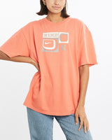 Vintage, Nike, Tee, The Real Deal, size medium, colour Orange, newtown, sydney, australia, thrift store, opshop, preloved, secondhand, sustainable, retro, antique, 70s, 80s, 90s, 2000s, 00s, fashion, clothing, streetwear, trendy, garment, style, boutique, store, shop, archive, sale, cheap, best, top, T-Shirts