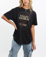 Vintage, Harley, Davidson, Tee, The Real Deal, size small, colour Black, newtown, sydney, australia, thrift store, opshop, preloved, secondhand, sustainable, retro, antique, 70s, 80s, 90s, 2000s, 00s, fashion, clothing, streetwear, trendy, garment, style, boutique, store, shop, archive, sale, cheap, best, top, T-Shirts