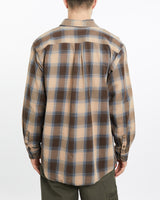 Vintage, Carhartt, Flannelette, Button, Up, Shirt, The Real Deal, size extra large, colour Beige, newtown, sydney, australia, thrift store, opshop, preloved, secondhand, sustainable, retro, antique, 70s, 80s, 90s, 2000s, 00s, fashion, clothing, streetwear, trendy, garment, style, boutique, store, shop, archive, sale, cheap, best, top, Shirts