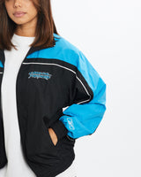 Vintage, Reebok, NFL, Carolina, Panthers, Track, Jacket, The Real Deal, size double extra small, colour Navy, newtown, sydney, australia, thrift store, opshop, preloved, secondhand, sustainable, retro, antique, 70s, 80s, 90s, 2000s, 00s, fashion, clothing, streetwear, trendy, garment, style, boutique, store, shop, archive, sale, cheap, best, top, Jackets