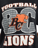 Vintage, 1992, CFL, British, Columbia, Lions, Tee, The Real Deal, size medium, colour Black, newtown, sydney, australia, thrift store, opshop, preloved, secondhand, sustainable, retro, antique, 70s, 80s, 90s, 2000s, 00s, fashion, clothing, streetwear, trendy, garment, style, boutique, store, shop, archive, sale, cheap, best, top, T-Shirts