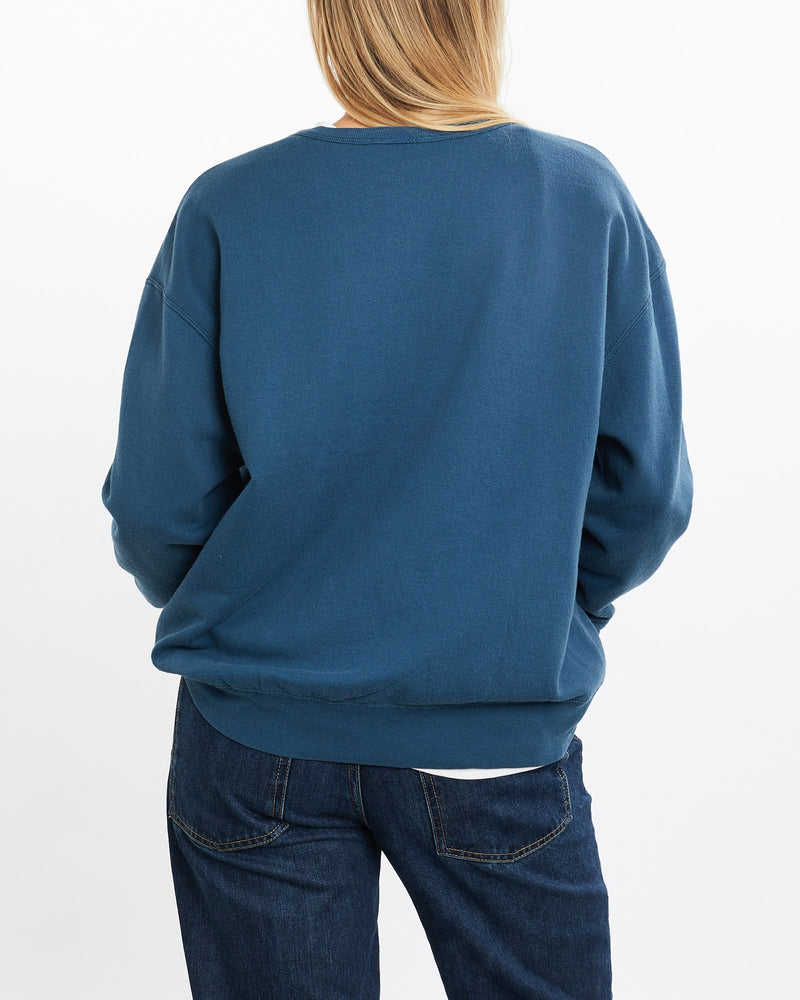 Vintage, 90s, Champion, Sweatshirt, The Real Deal, size medium, colour Navy, newtown, sydney, australia, thrift store, opshop, preloved, secondhand, sustainable, retro, antique, 70s, 80s, 90s, 2000s, 00s, fashion, clothing, streetwear, trendy, garment, style, boutique, store, shop, archive, sale, cheap, best, top, Sweats and hoodies