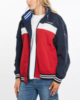 Tommy, Hilfiger, Windbreaker, Jacket, The Real Deal, size medium, colour Multicolour, newtown, sydney, australia, thrift store, opshop, preloved, secondhand, sustainable, retro, antique, 70s, 80s, 90s, 2000s, 00s, fashion, clothing, streetwear, trendy, garment, style, boutique, store, shop, archive, sale, cheap, best, top, Jackets